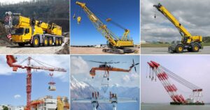 Read more about the article Types Of Cranes Used In Construction (12 Types)